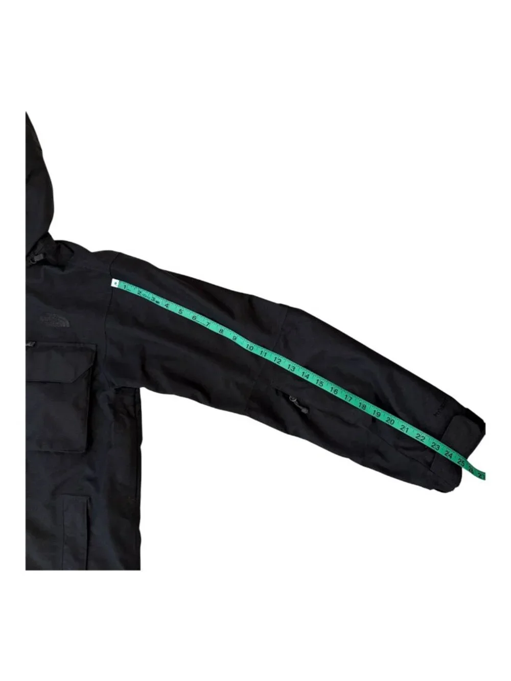 The North Face Men's HyVent Cargo Parka Mountain Jacket Medium Black Fall 2013